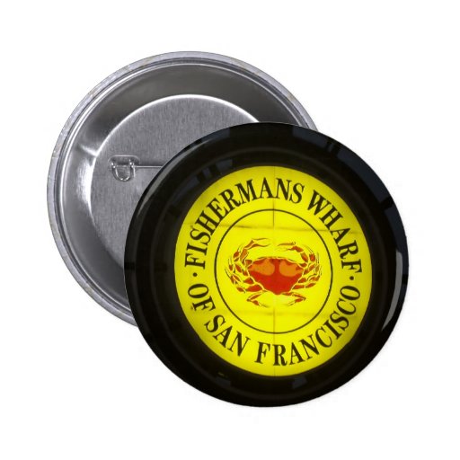 le quai du pêcheur de San Francisco Pin's Avec Agrafe