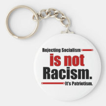 Le rejet du socialisme n'est pas racisme… porte-clé