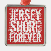 Le rivage du Jersey ornementent pour toujours