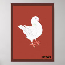 Le Roi blanc Print Poster