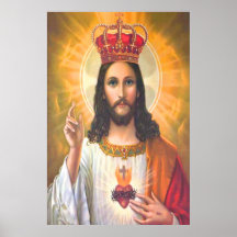 Le Roi poster vintage de Jésus