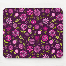 Le rose fleurit le mousepad tapis de souris