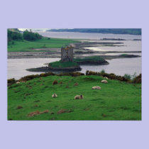 Le Royaume-Uni, Ecosse, île de Skye, vieille affiches
