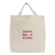 Le sac de Claire du sac fourre-tout à sucreries