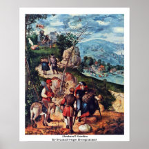 Le sacrifice d'Abraham par Braunschweiger Monogram Posters