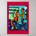 Le salon de beauté affiches
