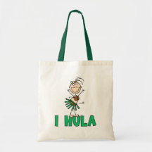 Le schéma T-shirts et cadeaux de bâton de danse po Sac En Toile