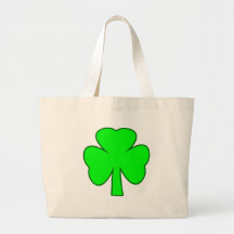 Le shamrock DK vert verdissent les cadeaux de Zazz Sacs Fourre-tout