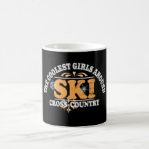 Le ski des filles le plus frais XC Tasse À Café