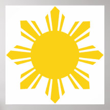 le soleil   cultivé par Philippines, Philippines Affiches