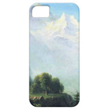 Le staubbach d'Albert Bierstadt tombe près du laut Coques iPhone 5 Case-Mate