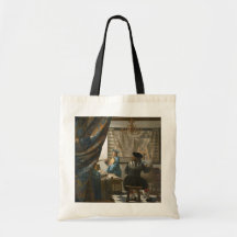 Le studio de l'artiste, c.1665-66 (huile sur la to sac