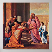 Le Sueur Eustache - Presentation of the Virgins Print