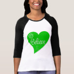 Le syndrome de Tourette croient le coeur t-shirts