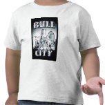LE T-SHIRT DE L'ENFANT DE VILLE DE BULL