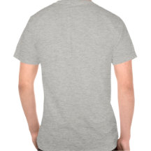 Le T-shirt des hommes gris adaptés minces de doubl