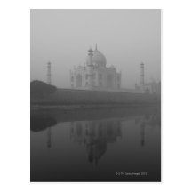 Le Taj Mahal, Âgrâ, uttar pradesh, Inde 3 Carte Postale