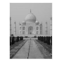 Le Taj Mahal, Âgrâ, uttar pradesh, Inde 5 Cartes Postales
