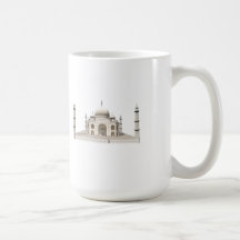 Le Taj Mahal : modèle 3D : Tasses