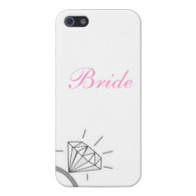 Le téléphone de la bague à diamant de la jeune mar coque iPhone 5