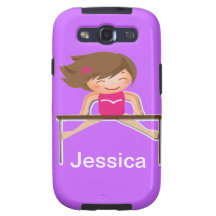 Le TÉLÉPHONE personnalisé de gymnastique ENFERME d Coque Galaxy SIII