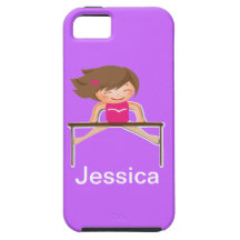 Le TÉLÉPHONE personnalisé de gymnastique ENFERME d Coque Case-Mate iPhone 5