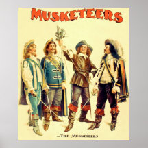 Le théâtre de cru de ~ de mousquetaires posters