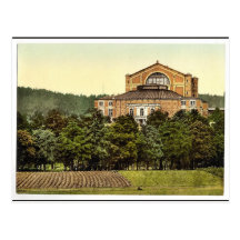 Le théâtre de Wagner (c.-à-d. Festspielhaus), Bayr Carte Postale