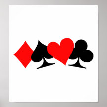Le tisonnier signe des cartes affiche