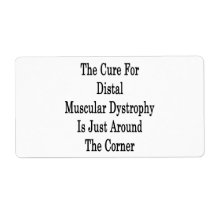 Le traitement pour la dystrophie musculaire distal étiquettes d’expédition
