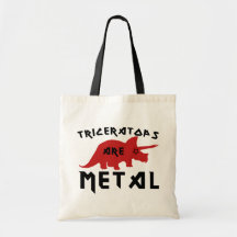 Le Triceratops sont métal Sacs