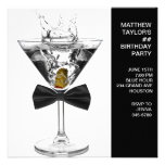 Le verre de Martini équipe n'importe quelle fête d Invitations
