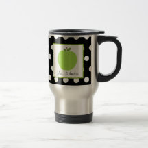 Le vert Apple de tasse de professeur noircissent a