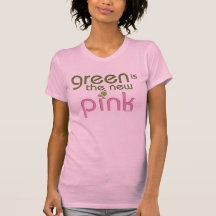 Le vert est le nouveau T-shirt rose