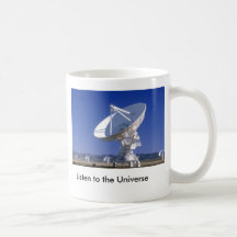 Le VLA écoutent l'univers Tasse À Café