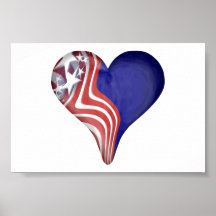 Le vol barre le coeur posters