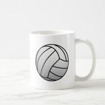 Le volleyball fait sur commande folâtre le produit mugs à café