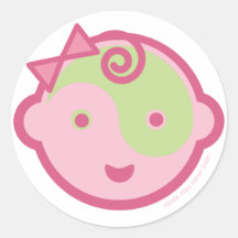 Le yoga parlent le bébé : Autocollants de Lil Yogi