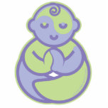 Le yoga parlent le bébé : PIn de bébé de Lil Photo En Relief