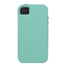 Le zigzag bleu de chevron d'Aqua barre le motif de Étui Vibe iPhone 4
