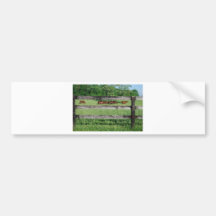 Lead the Meadow Bumper Sticker