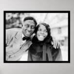 Leadbelly & Martha Ledbetter 1935 Print