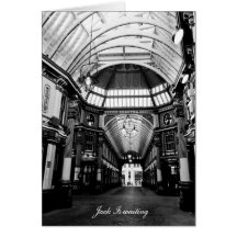 Leadenhall Market London Greeting Card