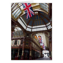 Leadenhall Market London Greeting Card