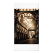 Leadenhall Market London Custom Photo Card