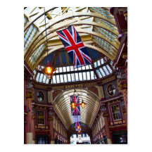 Leadenhall Market London Post Card