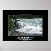LEADERSHIP Nature River Rapids Motivational Poster