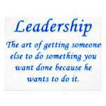 Leadership Personalized Announcement