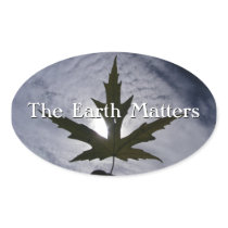 Leaf Against the Sun Stickers