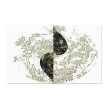 Leaf Decor Stretched Canvas Print